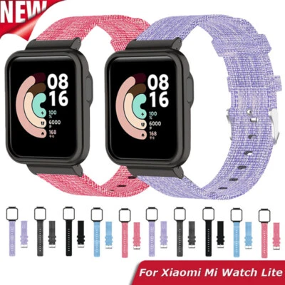 2In1 Nylon Armband + Metall Schutzhülle für Xiaomi Mi Watch Lite / Redmi Watch - Bild 1 von 4