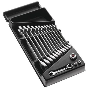 Facom MOD.467J13 16 Piece Ratchet Combination Spanner Wrench Set 8-19mm - Picture 1 of 1
