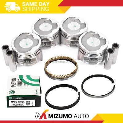 Pistones con anillos para Toyota Tercel 87-94 1,5 L SOHC 3E 3EE Foto 1 de 4