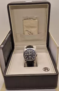Armand Nicolet Tramelan Black Dial Day Date Swiss Automatic Men's Watch - Picture 1 of 7