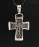 Solid 925 Sterling Silver Pendant – Orthodox Mother Of God, Handmade In Bulgaria