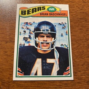 1977 Topps Brian Baschnagel Rookie Chicago Bears Football Card #525