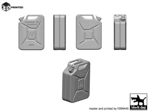 Black Dog 1/35 Bote de Combustible SS 20 L Fuel Jerrycans (10 Botes) 3D35015 - Imagen 1 de 1