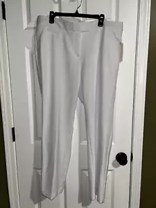 Investments Women's White Plus Sized Tummy Control Pants- Sz 18W - Picture 1 of 4