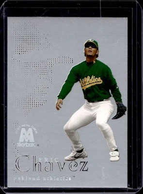 Skybox 1999 metal fundido Eric Chavez Fusion Rookie RC #17F Athletics Foto 1 de 2