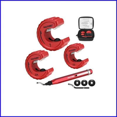 Professional-Grade Copper Pipe Cutters with Rust Protection - Portable Case - Image 1 of 4