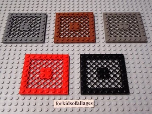 Lego 4151 Platte, modifiziert 8x8 Gitter Gitter Plattform 5 Stck. (inkl. rot M:Tron 6989) - Bild 1 von 2
