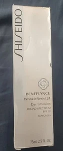 Emulsión Shiseido Benefiance WrinkleResist 24 días AMPLIO ESPECTRO SPF 18 2,5 OZ - Imagen 1 de 8
