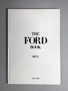 Vintage The Ford Book Men 1987/1988 838-2200 Print 688-8628 All Men Model - Picture 1 of 20