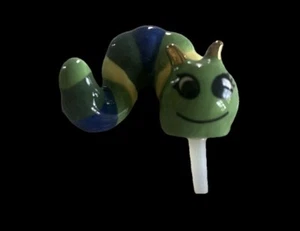 Nora Fleming Mini ST JUDE Inch by Inch Caterpillar A245 RETIRED RARE MINT - Picture 1 of 2