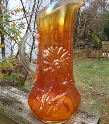 嘉年华玻璃Northwood蒲公英水壶 — 第 1/4 张图片