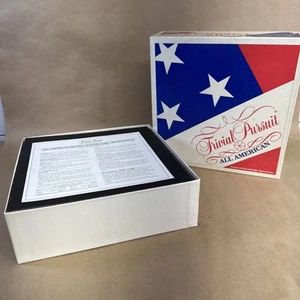 De colección Trivial Pursuit All American COMPLETO Parker Brothers 1993 EE. UU. Trivia - Imagen 1 de 3