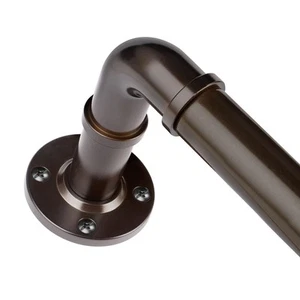 Curtain Rod 32 to 58 Inch, 1 Inch Heavy Duty Industrial Curtain Rods for Wind... - Picture 1 of 7