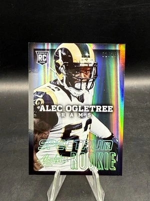 2013 Panini Absolute Alec Ogletree Spectrum Rookie Black 01/10 #104 RC 1st Print - Image 1 of 3