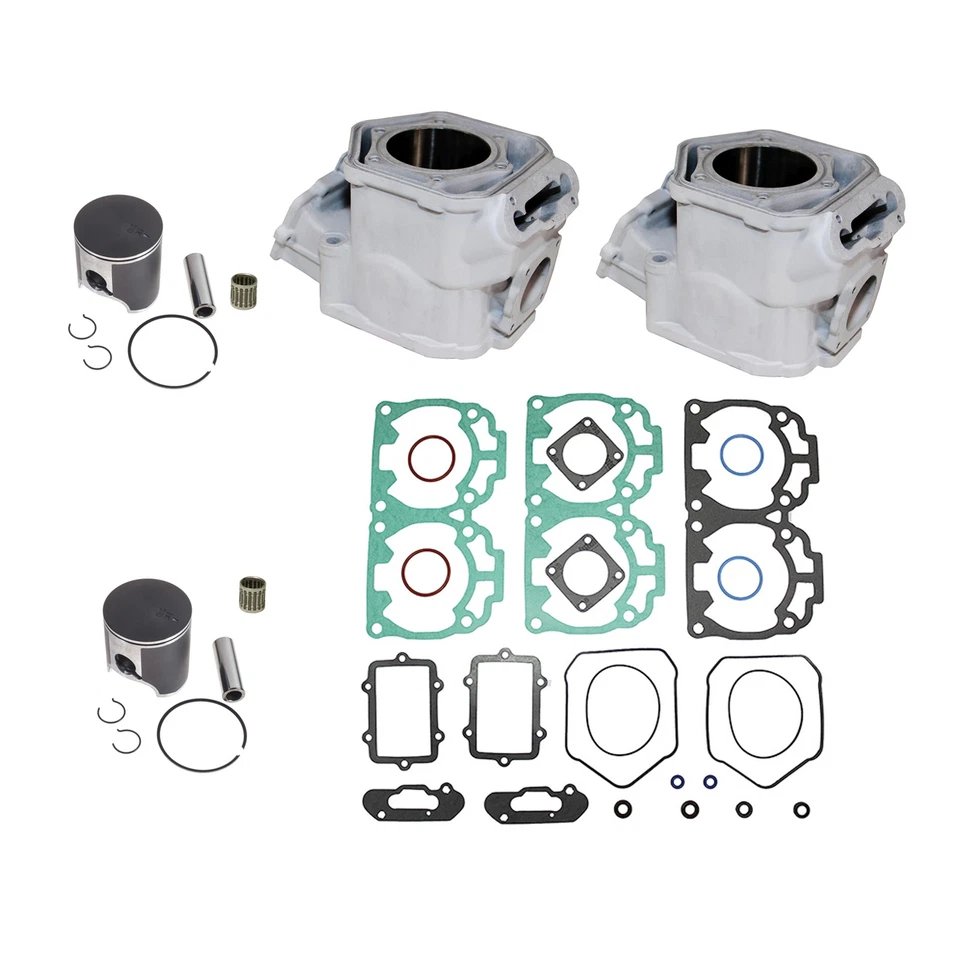 2 SPI Cylinders, Pistons, Gasket Kit & Bearings for Ski-Doo 600HO ETEC 2009-2020 - Image 1 of 1