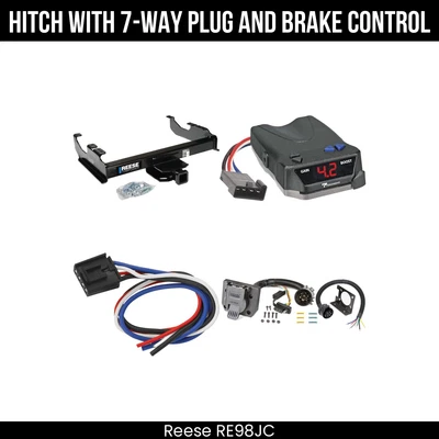 Hitch Tow PKG+ Brake Control For 63-87 Chevy GMC C/K 99-00 Ford F-350 Super Duty - Image 1 of 4