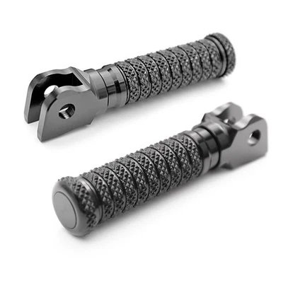 Pinzas delanteras CNC negras poste para Kawasaki ZH2 20 21 22 23 Foto 1 de 4