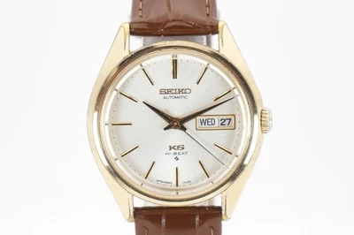 [Nuevo Cristal] Reloj SEIKO KS HI-BEAT 5626-7113 Automático Día/Fecha Esfera Plateada Foto 1 de 4