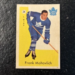 1959-60 Parkhurst Frank Mahovlich #24 Toronto Maple Leafs SCHÖN! - Bild 1 von 5