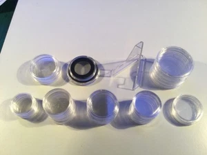 Münzständer und Kapseln.Restposten.31 Stück.Gebraucht.Siehe Beschreibung #6 - Bild 1 von 1