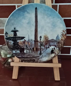 Porcelaine De Limoges Sammlerteller - LA PLACE DE LA CONCORDE von Louis Dall - Bild 1 von 2