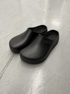 Birkenstock Super Birki Clog Size US 14 M 47 EUR Black Polyurethane Non Slip - Picture 1 of 5