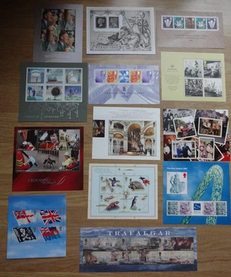 GB Stamp Collection of MNH Miniature Sheets. FV £60. Mint Unused - Image 1 of 4
