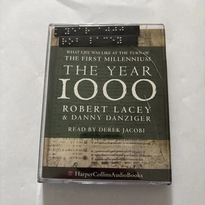 The Year 1000 Robert Lacey & Danny Danziger Read By Derek J Double Cassette Tape - Picture 1 of 2