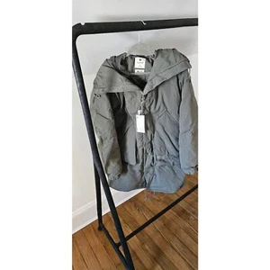 NWT Mens Medium Snow Peak Takibi Down Jacket Khaki $800 MSRP - Picture 1 of 5