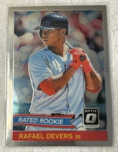 2018 Panini Donruss Optic - Rookie Retro 1984 #RR3 Rafael Devers - Foto 1 di 2