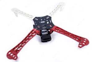 Quadrocopter Rahmen Z450 FlameWheel Rot Weiss Frame Kit Bausatz wie DJI F450 - Bild 1 von 2