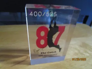 49ERS DWIGHT CLARK TROPHY - Picture 1 of 1