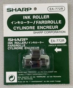 Genuine Sharp Ink Roller for Printing Calculator Red/Black Ref EA-772R - Picture 1 of 4