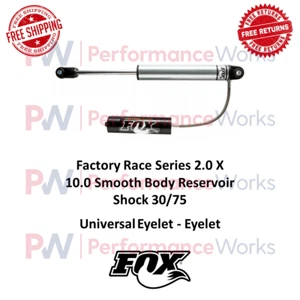Fox Factory Race Series 2.0 X 10.0 Steering Stabilizer Universal Fit w/Reservoir - Picture 1 of 12