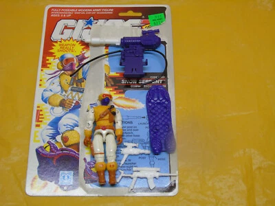 Vintage 1991 G.I. Joe SNOW SERPENT V2 100% Completo Foto 1 de 4