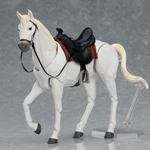 Figma 246 Horse White  Movable Aciton Figure Painted Pvc Toy Model - Picture 1 of 4