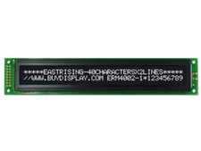 5V Black 40x2 Character LCD Module Display w/Tutorial,HD44780,Bezel,Backlight