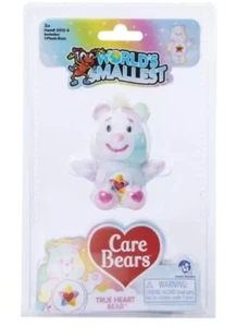 World's Smallest Care Bear Plush Series 4 True Heart Toy Super 5012-4 - Picture 1 of 1