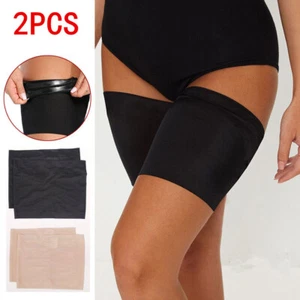 2 Pezzi Fasce Cosce Anti Sfregamento Unisex Chafe Pantaloncini Intimo Antiscivolo Prevenire Gambe - Foto 1 di 17