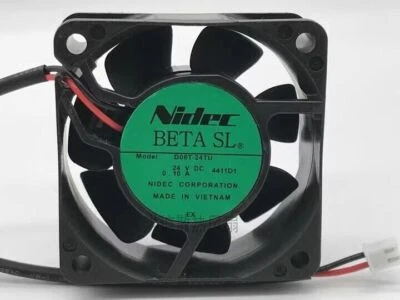 BETA SL D06T-24TU 24V DC 0.10A 60*25mm 2-Pin Inverter Cooling Fan - Image 1 of 3