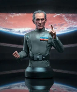 Gentle Giant Star Wars Grand Moff Tarkin Bust MIB Exclusive - Picture 1 of 6