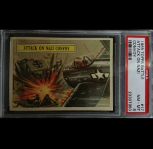 1965 TOPPS BATTLE #17 PSA 8 - Picture 1 of 1