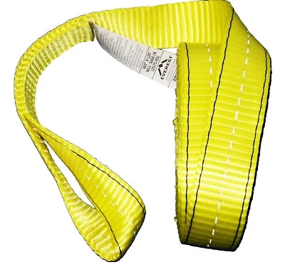2in x 20ft Recovery Tow Strap Heavy Duty 16,988LBS Break Strength 5,666LBS WLL - Image 1 of 4