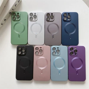 Magsafe Schutzhülle für iPhone 14 13 12 Pro Max 11 magnetische Slim Tasche Case - Bild 1 von 19