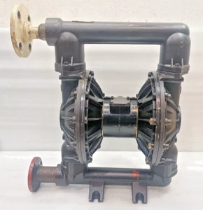 GRACO HUSKY 2150 DF3525 2'' ALUMINIUM AIR OPERATED DOUBLE DIAPHRAGM PUMP USED - Picture 1 of 8