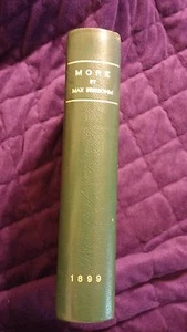 More by Max Beerbohm 1899 HC First Edition in custom clamshell box - Picture 1 of 7