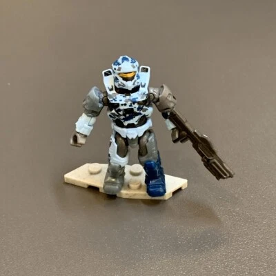 MEGA BLOKS HALO MEGA CONSTRUX SPARTAN BONITA STONE MINI FIGURE HHC42 SCORPION CLASH Toy K1