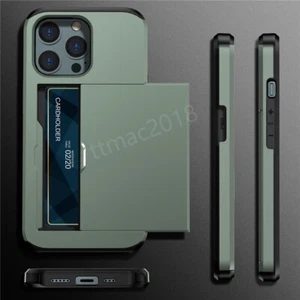 Kartenfach Outdoor Hülle Für iPhone 17 16 15 14 Pro Max 13 12 11 Schutzhüllen - Bild 1 von 23