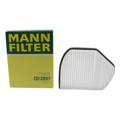 Filtro de papel de aire de cabina Mann para Mercedes R170 W202 C208 A208 C280 CLK430 SLK230 Foto 1 de 4