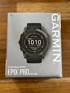 Garmin 010-02804-20 epix Pro Gen 2 Standard 51MM Smartwatch Slate Gray Watch - Picture 1 of 4